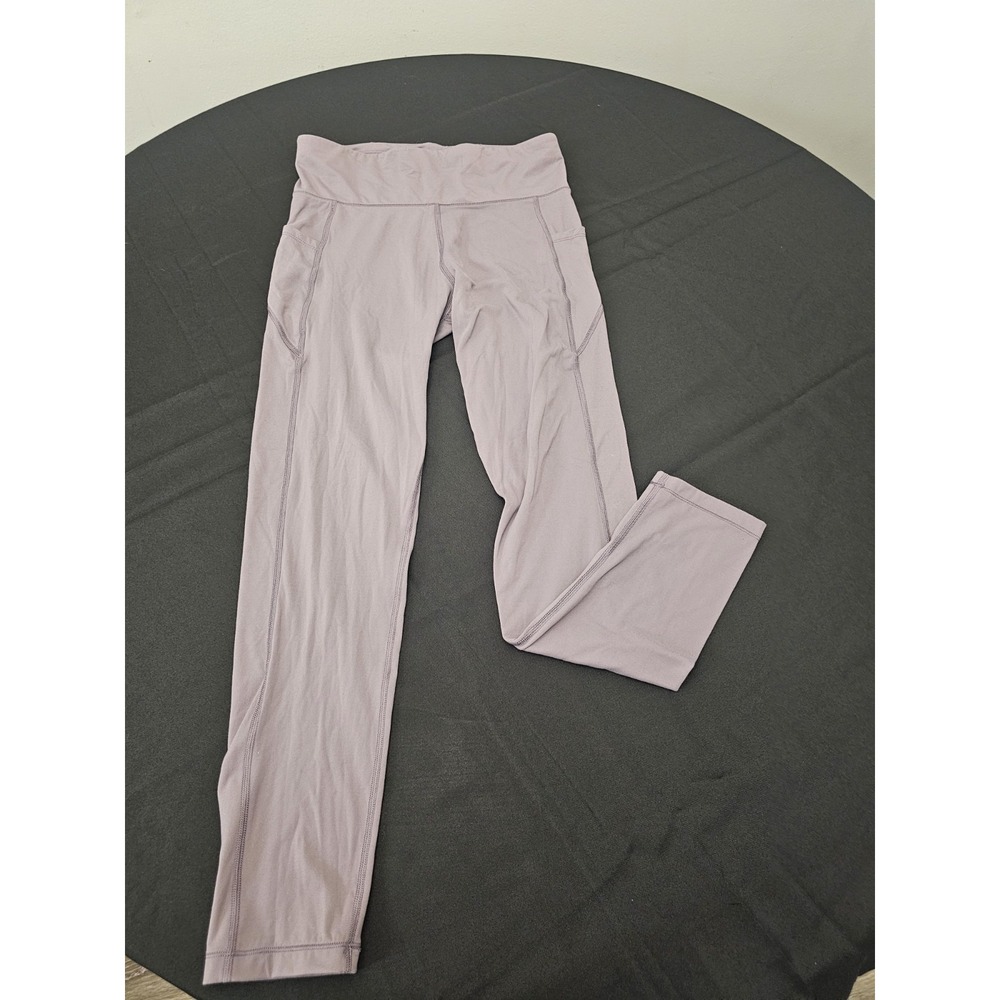Aeropostale Purple High-Waist Yoga Leggings with Pockets‎